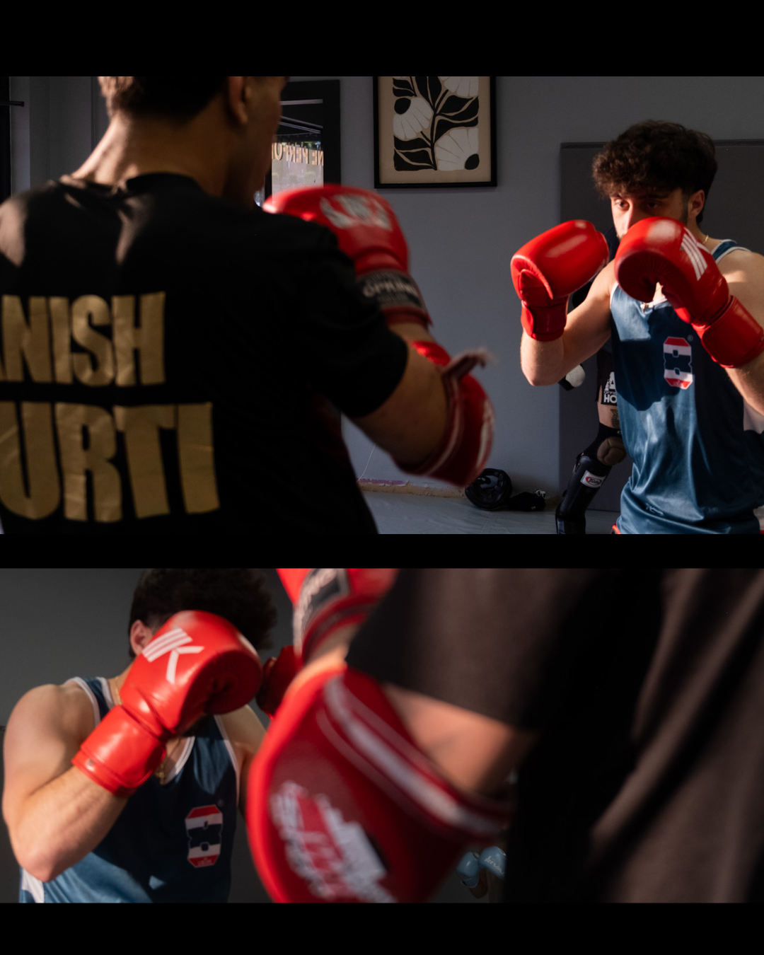 Boxing training composite - combat sports photography Durham NC